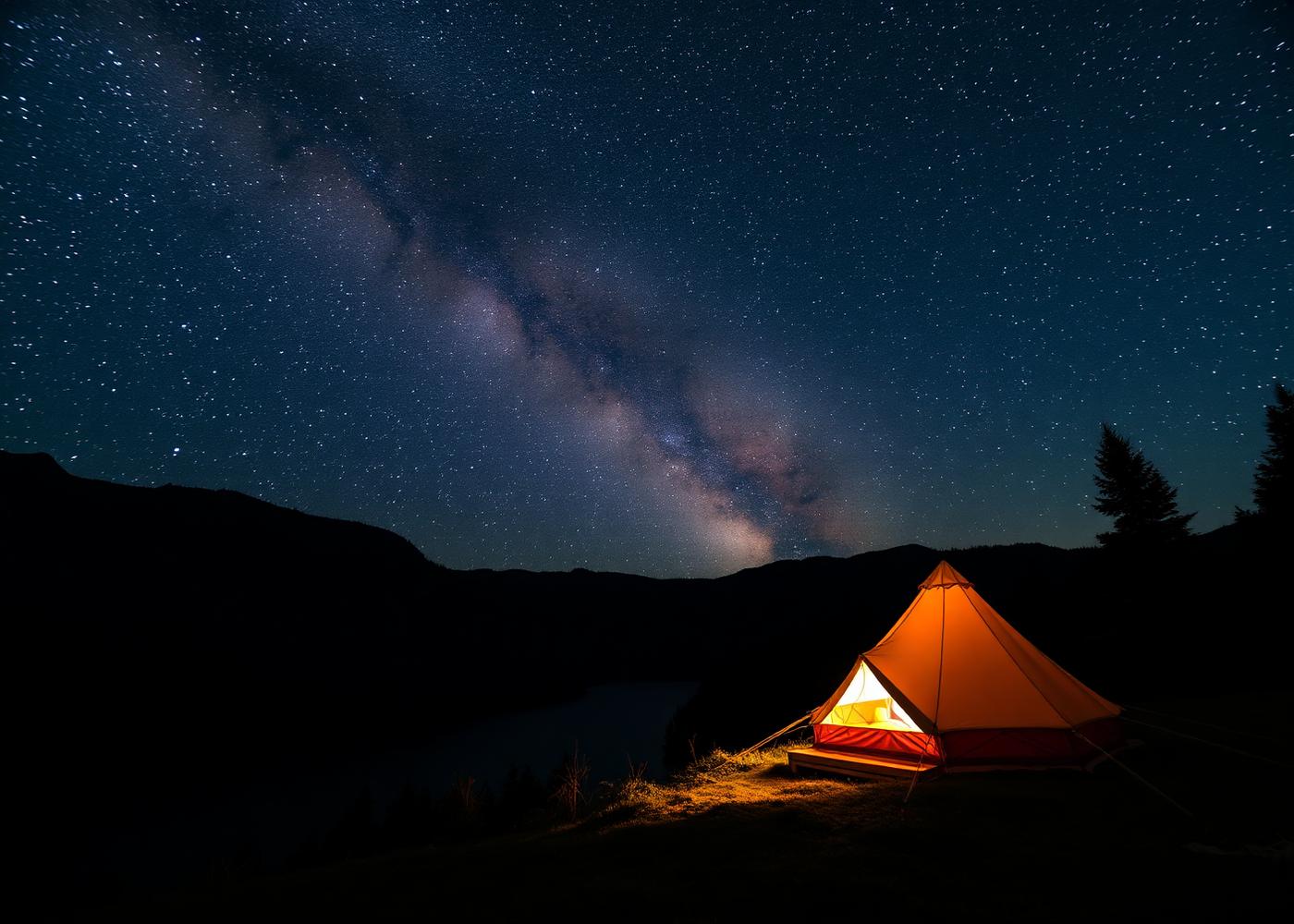 Agricampeggio sotto le stelle